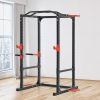 Squat Cage with Dip and Pullup Bars